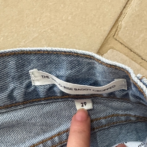 Denim Forum The '90s Lo-Rise Baggy Cropped ultra relaxed sz29 inseam 26” - Picture 7 of 11